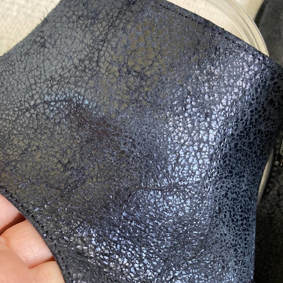 Black Sandals with Ankle-High Design and Open Toe - Picture 8 of 12